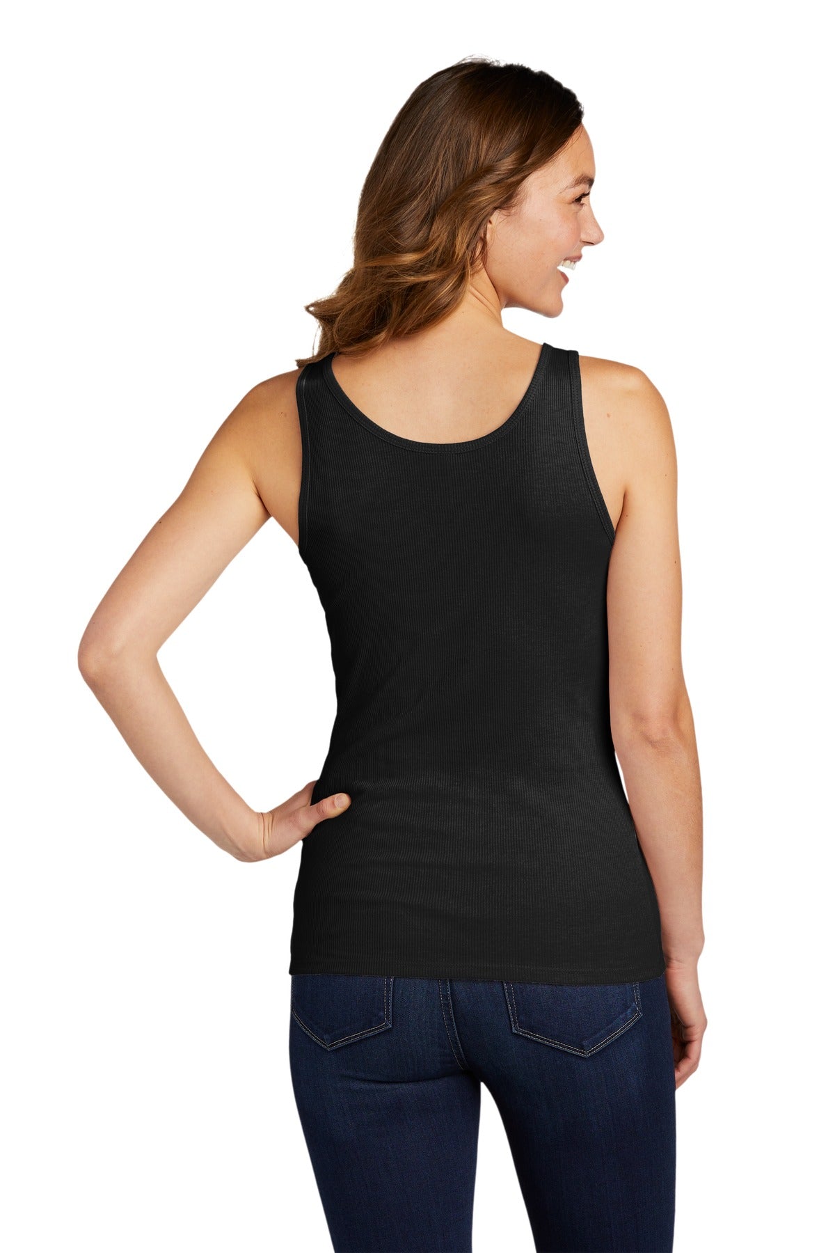 District Women's V.I.T.™Rib Tank DT6021