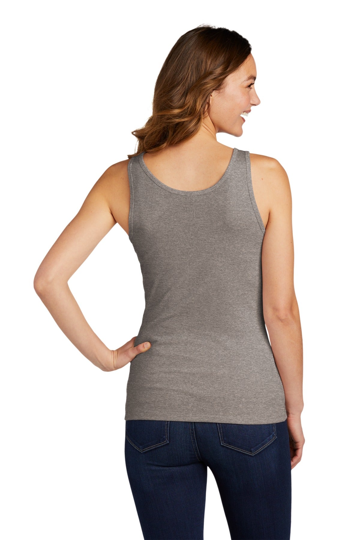 District Women's V.I.T.™Rib Tank DT6021