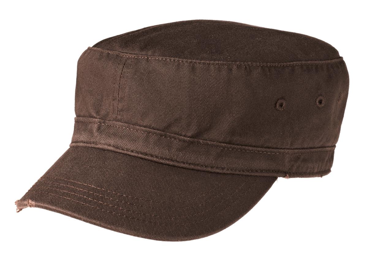 District Distressed Military Hat. DT605