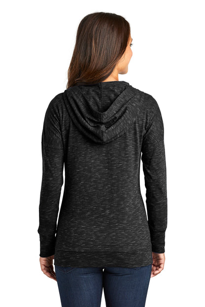 District Women's Medal Full-Zip Hoodie. DT665