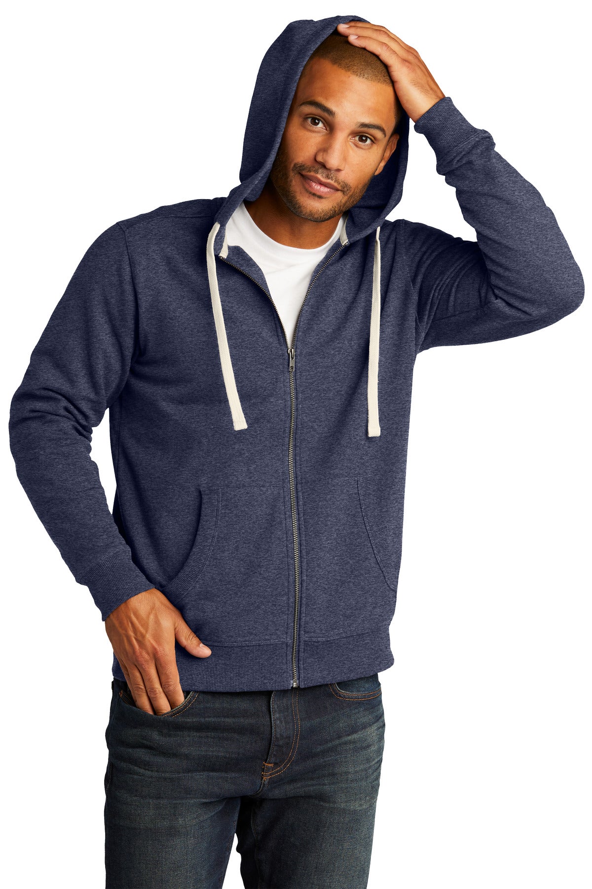 District Re-Fleece™Full-Zip Hoodie DT8102
