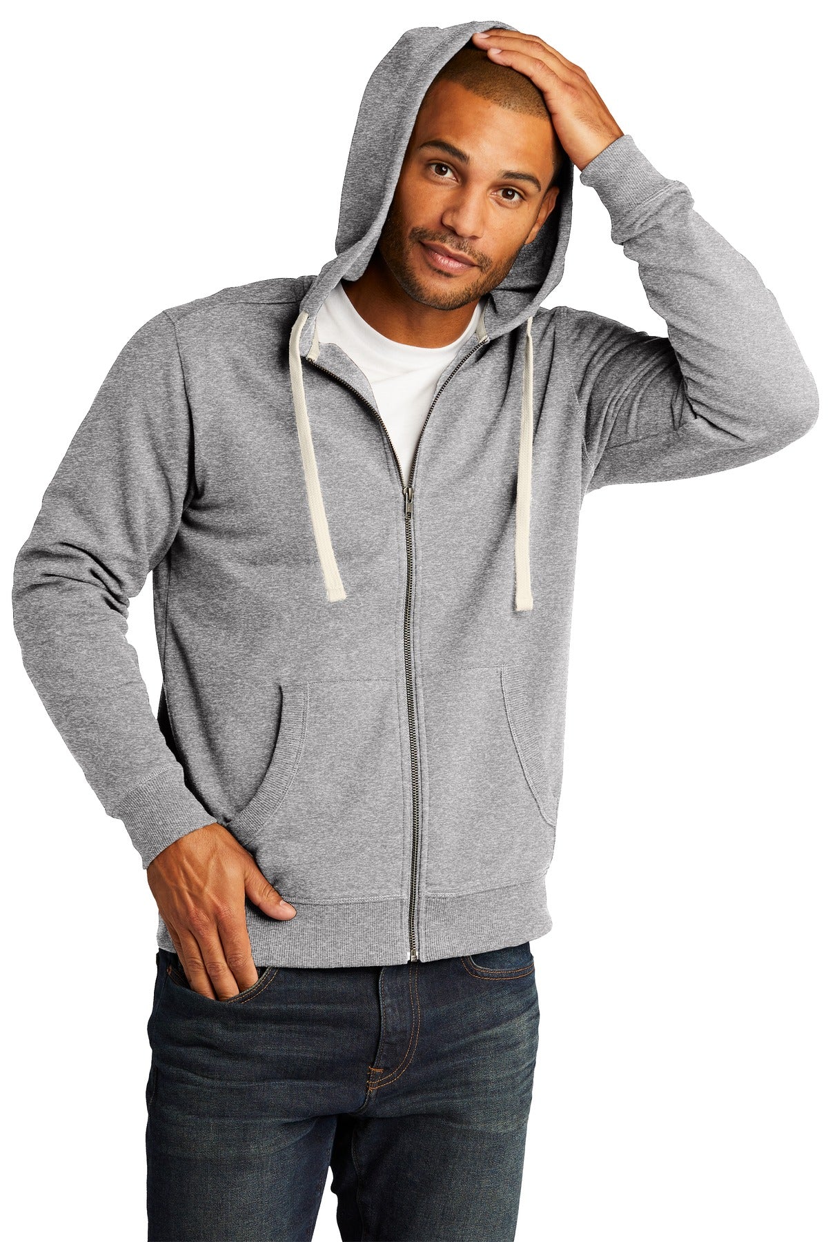 District Re-Fleece™Full-Zip Hoodie DT8102