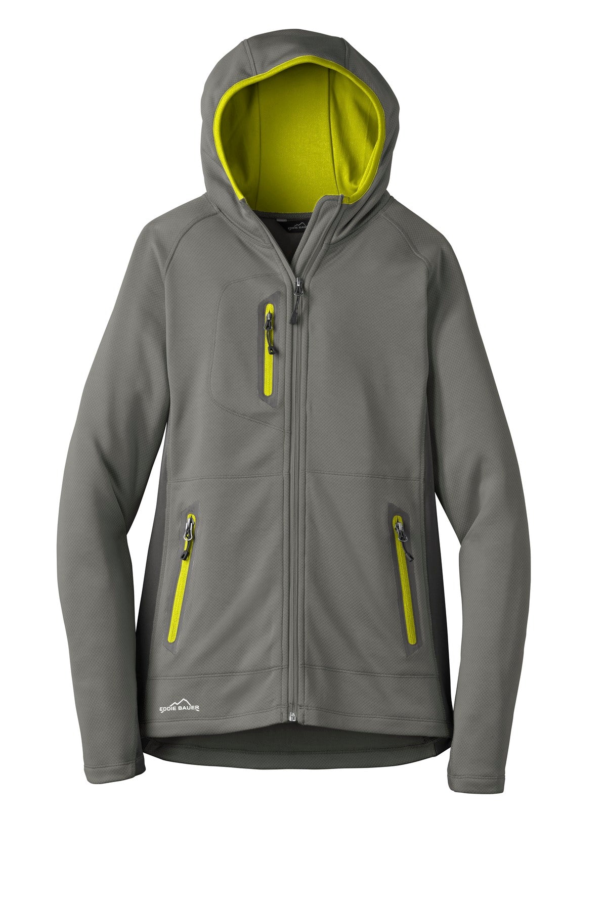 Eddie Bauer Ladies Sport Hooded Full-Zip Fleece Jacket. EB245