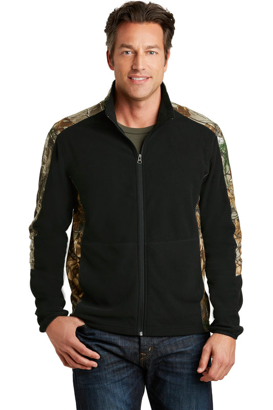 Port Authority Camouflage Microfleece Full-Zip Jacket. F230C