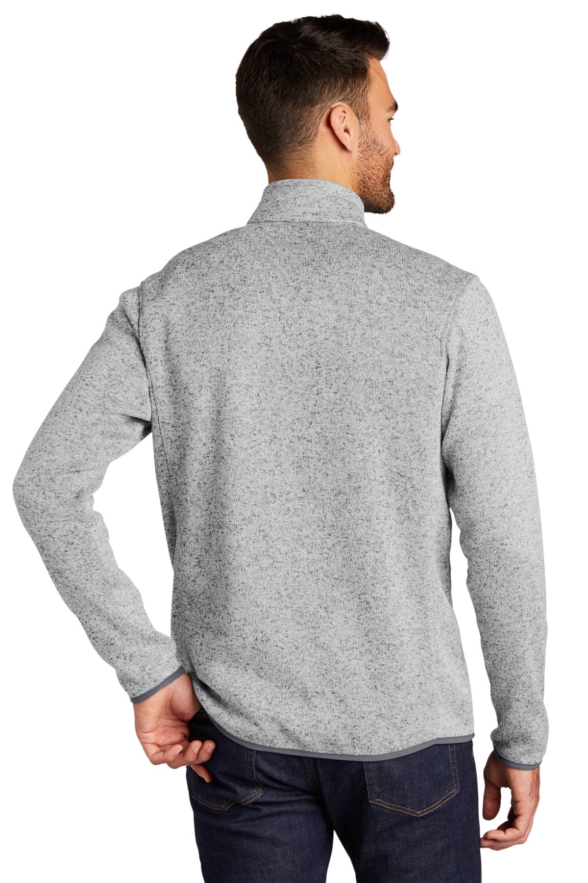 Port Authority Sweater Fleece Jacket. F232