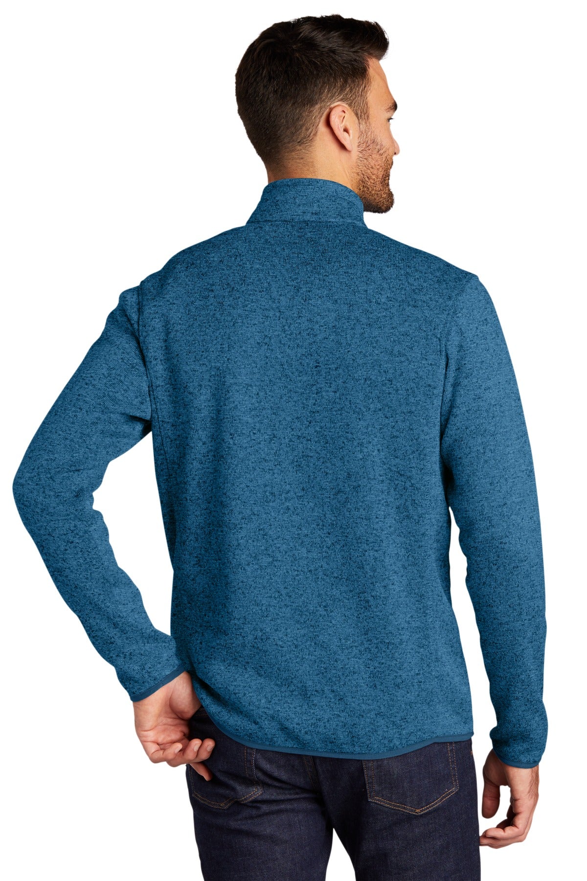 Port Authority Sweater Fleece Jacket. F232