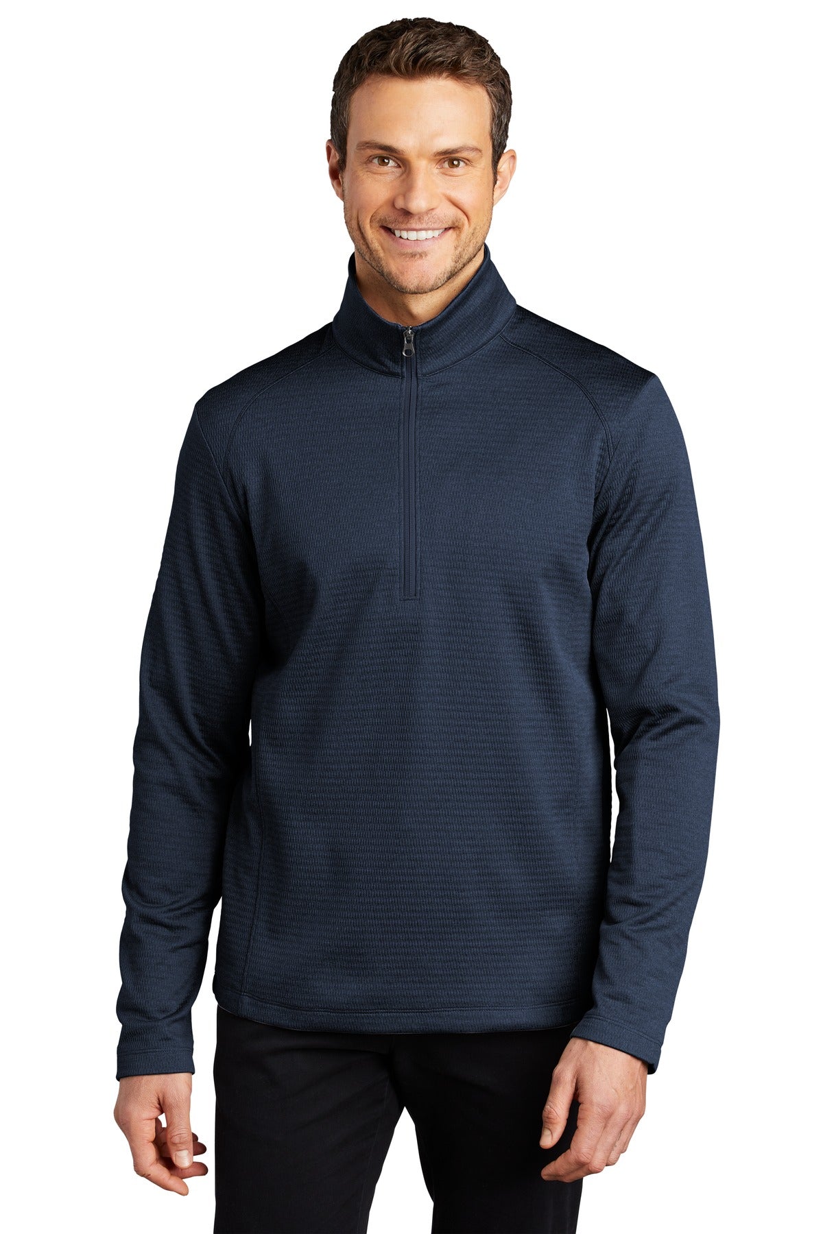 Port Authority Diamond Heather Fleece 1/4-Zip Pullover F248