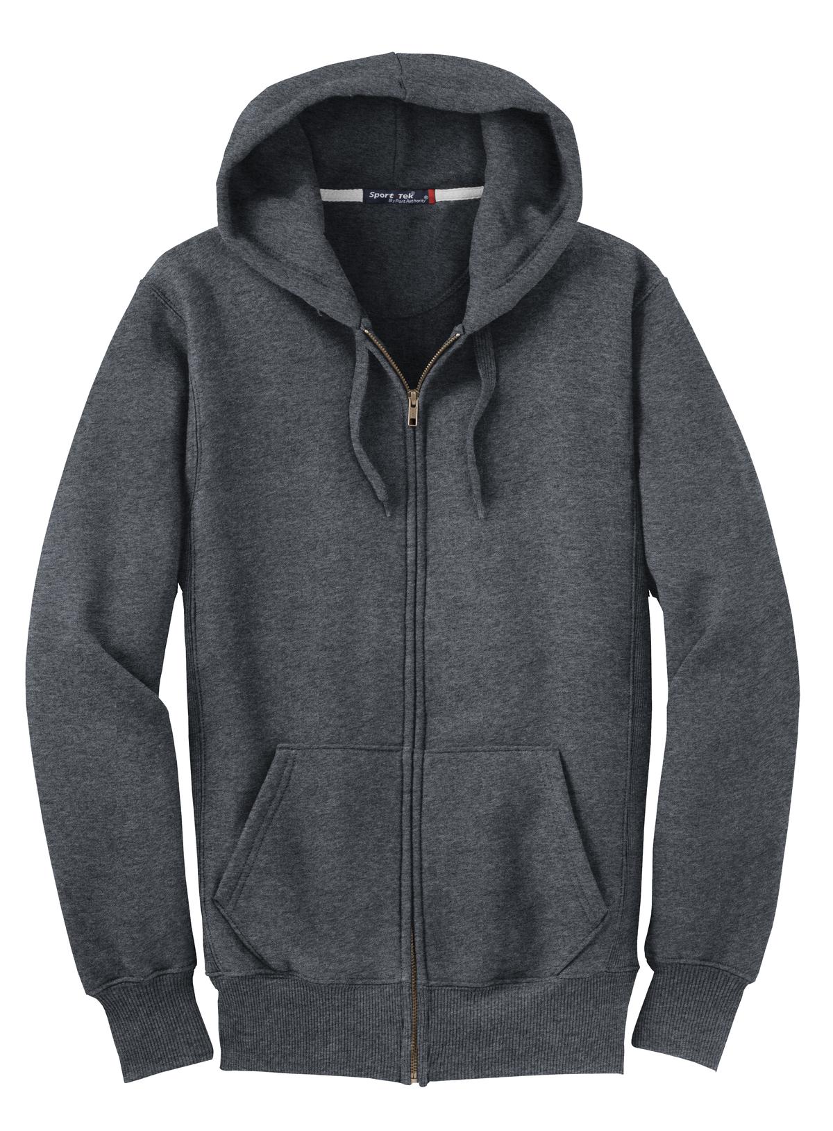 Sport-Tek Super Heavyweight Full-Zip Hooded Sweatshirt. F282