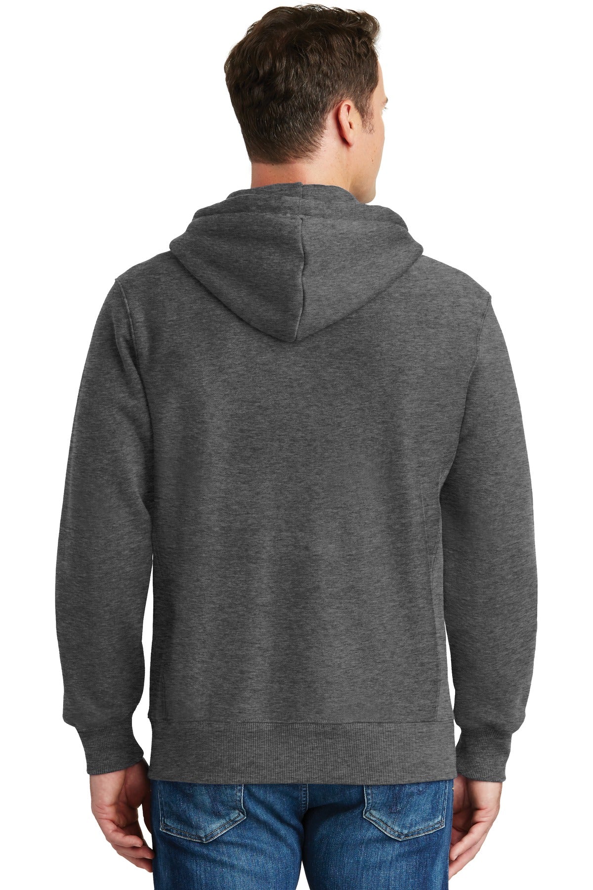 Sport-Tek Super Heavyweight Full-Zip Hooded Sweatshirt. F282