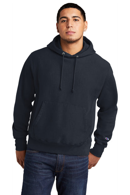 Champion Reverse Weave Garment-Dyed Hooded Sweatshirt. GDS101