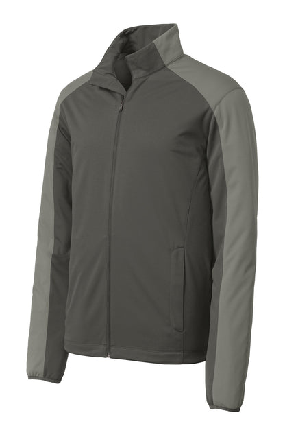 Port Authority Active Colorblock Soft Shell Jacket. J718