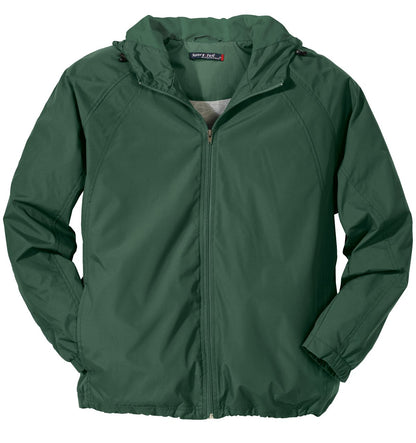 Sport-Tek Hooded Raglan Jacket. JST73
