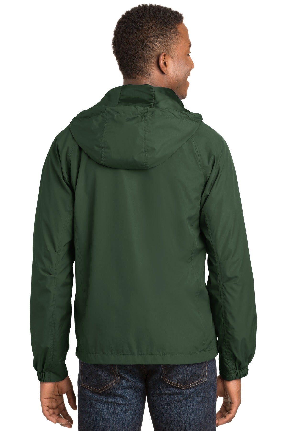 Sport-Tek Hooded Raglan Jacket. JST73