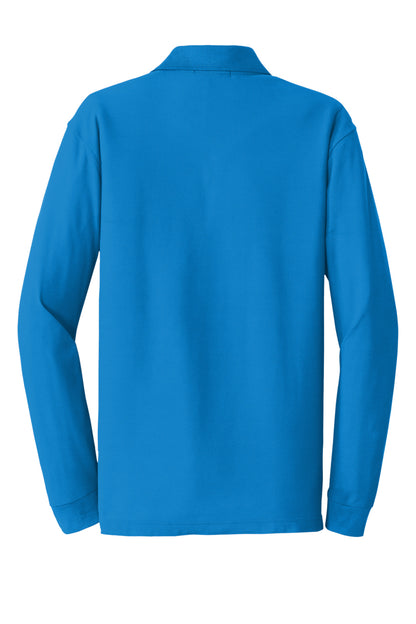 Port Authority Long Sleeve Core Classic Pique Polo. K100LS
