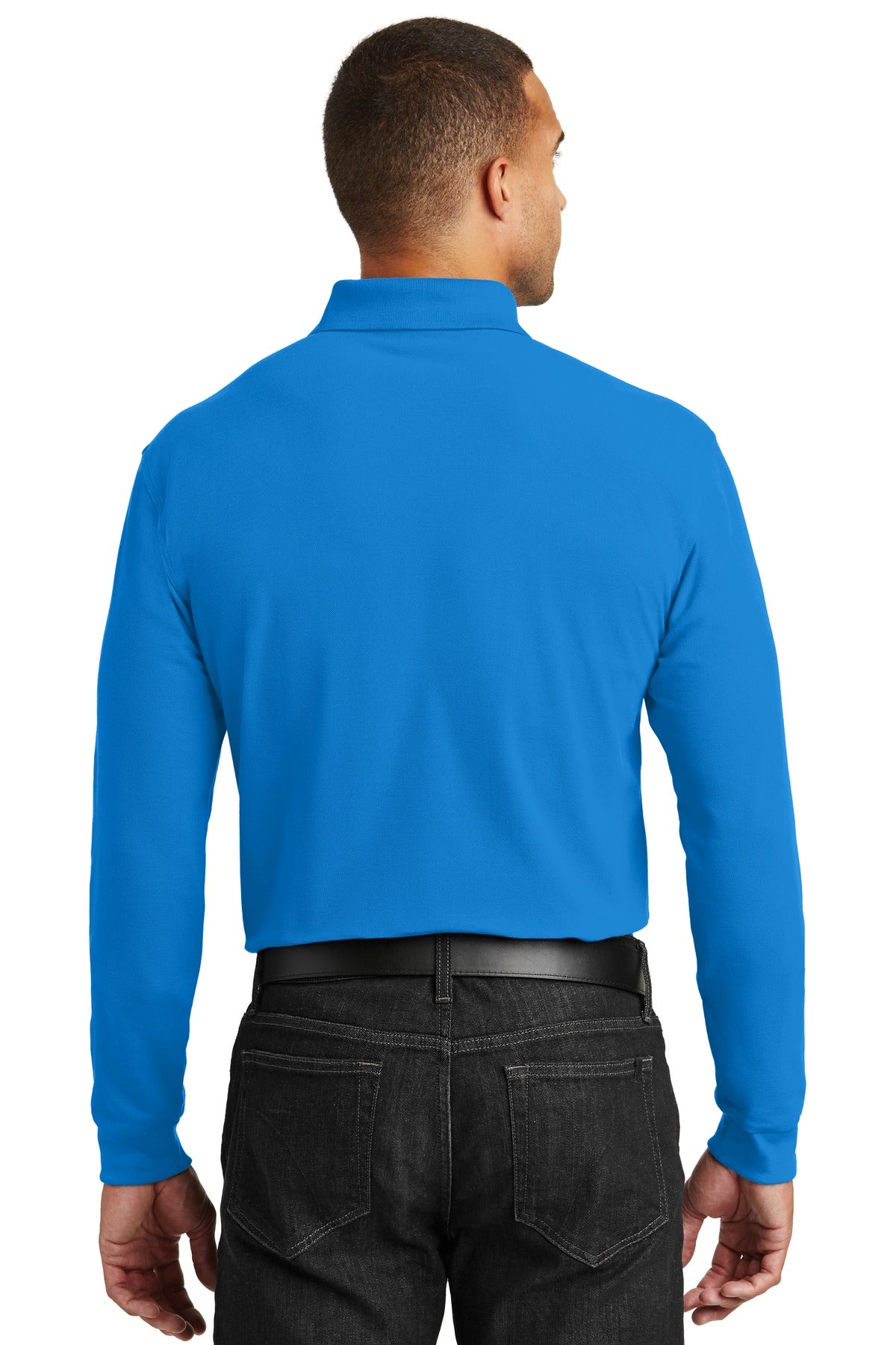 Port Authority Long Sleeve Core Classic Pique Polo. K100LS