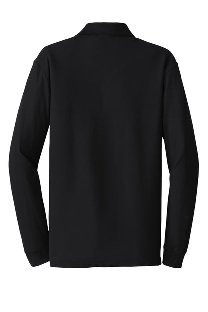 Port Authority Long Sleeve Core Classic Pique Polo. K100LS