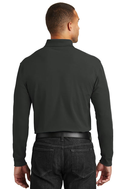 Port Authority Long Sleeve Core Classic Pique Polo. K100LS