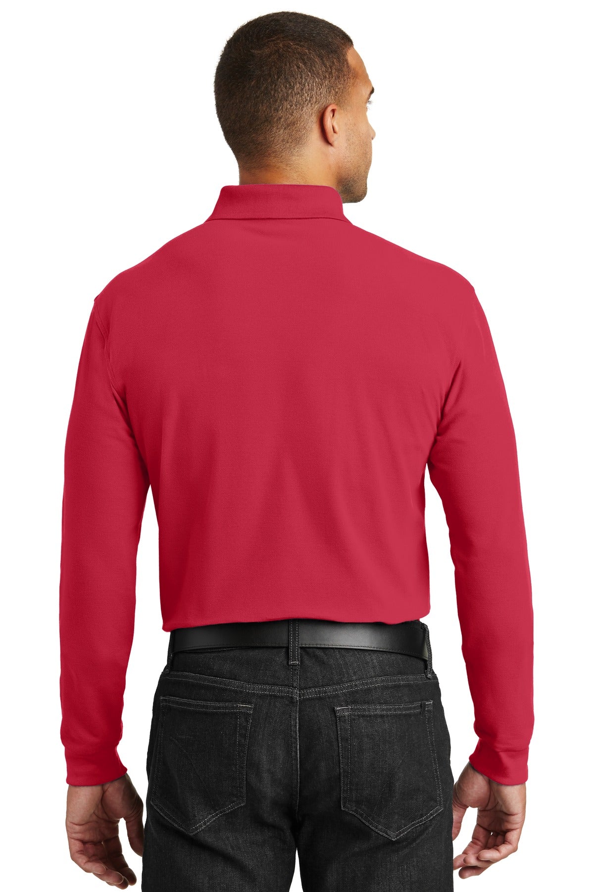 Port Authority Long Sleeve Core Classic Pique Polo. K100LS