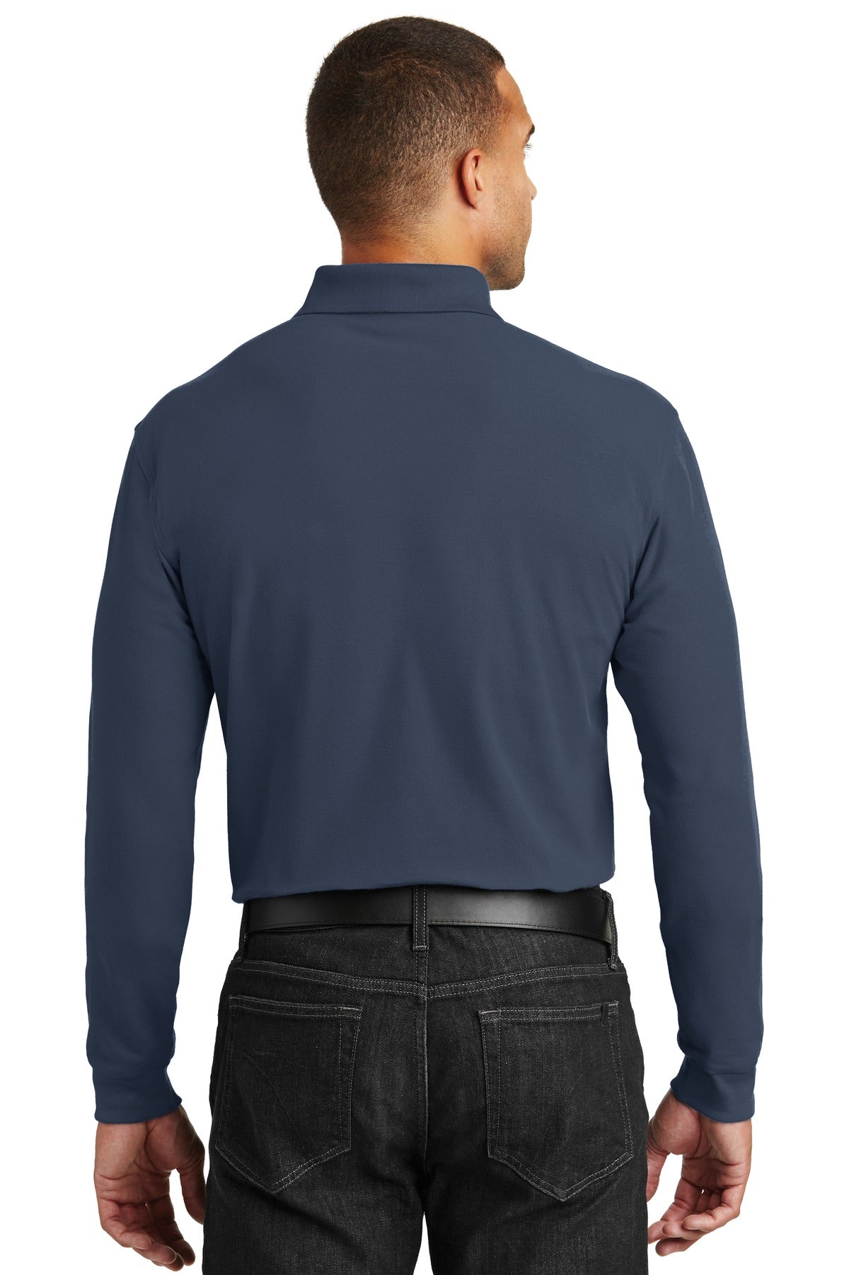 Port Authority Long Sleeve Core Classic Pique Polo. K100LS