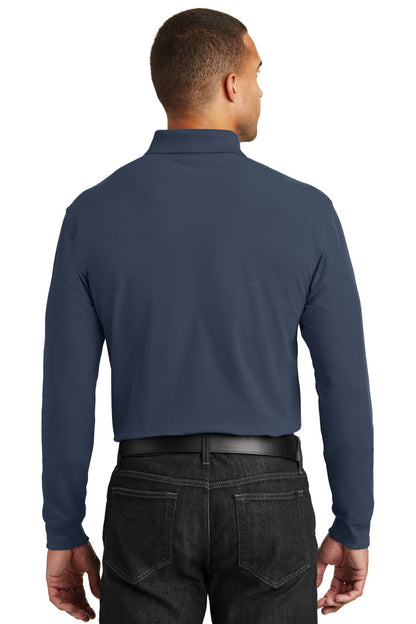 Port Authority Long Sleeve Core Classic Pique Polo. K100LS