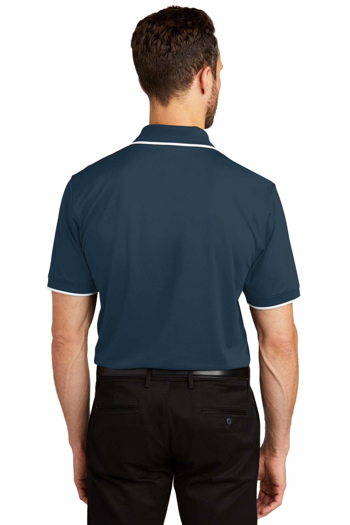 Port Authority Dry Zone UV Micro-Mesh Tipped Polo. K111