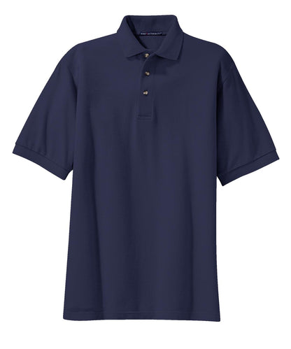 Port Authority Tall Heavyweight Cotton Pique Polo. TLK420