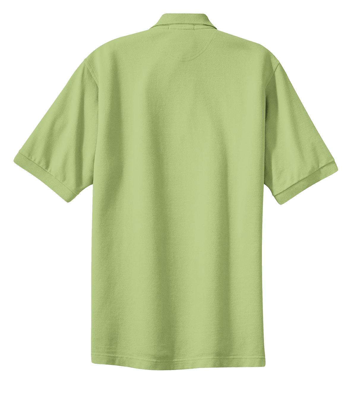 Port Authority Heavyweight Cotton Pique Polo. K420
