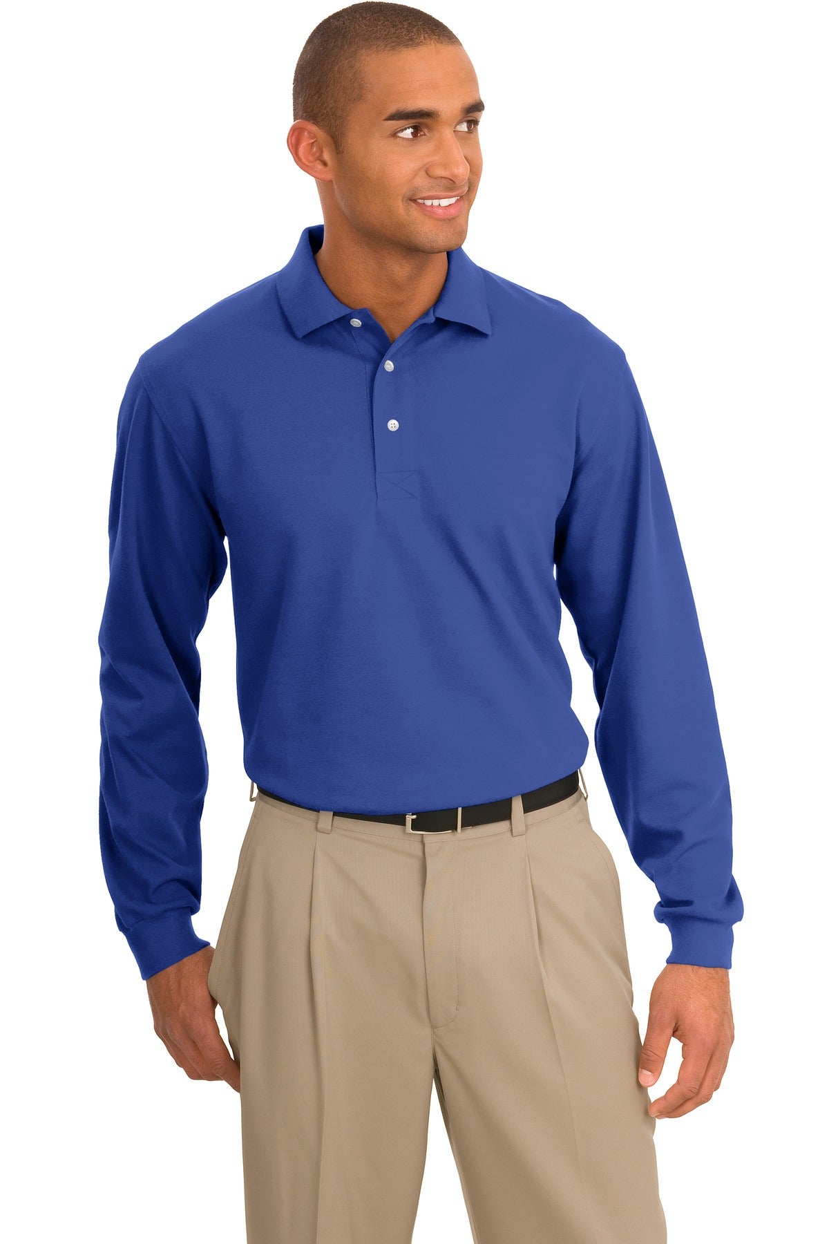 Port Authority Rapid Dry™ Long Sleeve Polo. K455LS