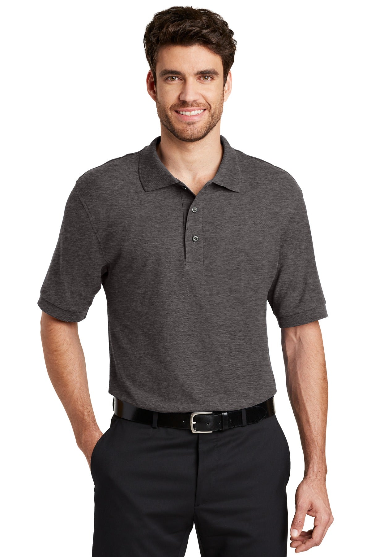 Port Authority Extended Size Silk Touch™ Polo K500ES