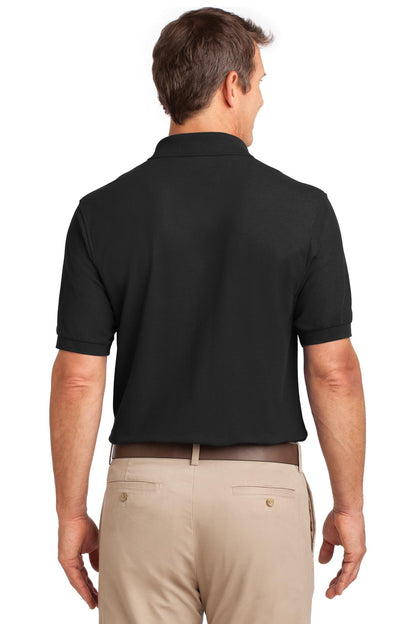 Port Authority Silk Touch™ Polo with Pocket. K500P