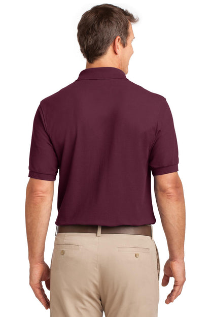 Port Authority Silk Touch™ Polo with Pocket. K500P