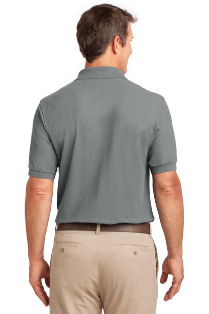 Port Authority Silk Touch™ Polo with Pocket. K500P