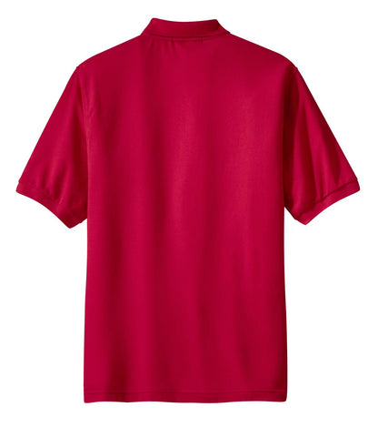 Port Authority Silk Touch™ Polo with Pocket. K500P
