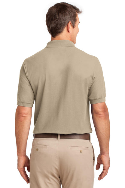 Port Authority Silk Touch™ Polo with Pocket. K500P