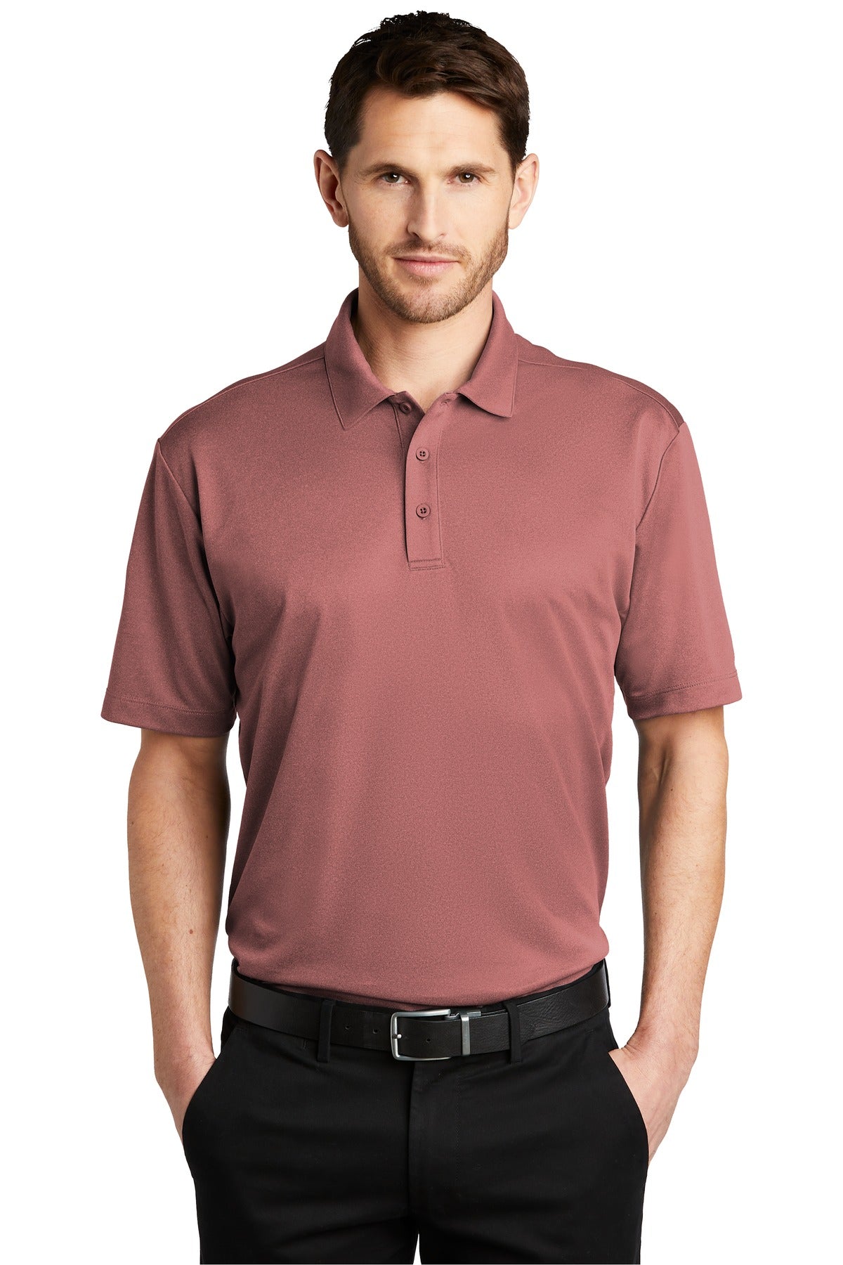 Port Authority Heathered Silk Touch ™ Performance Polo. K542