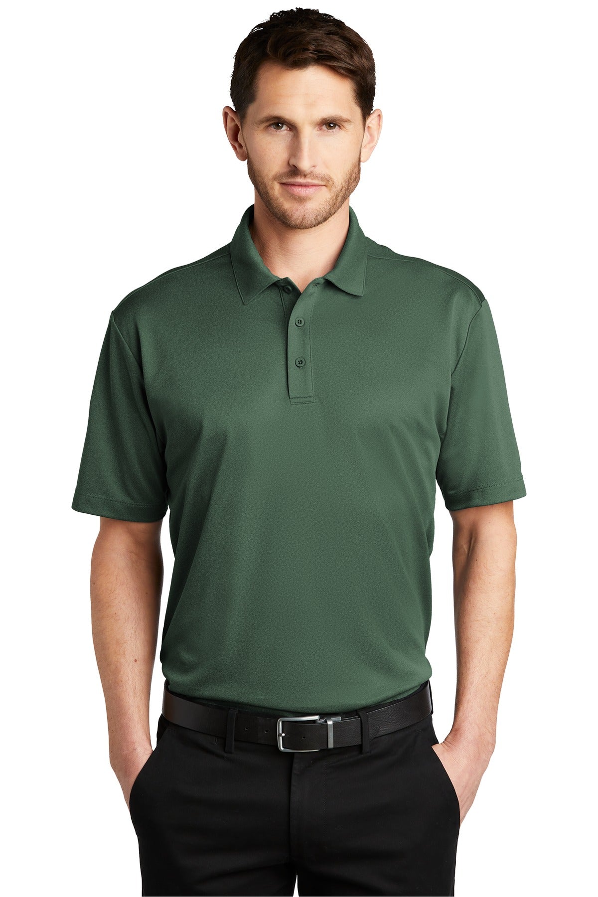 Port Authority Heathered Silk Touch ™ Performance Polo. K542