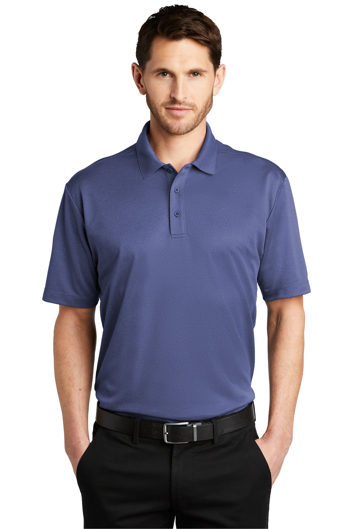 Port Authority Heathered Silk Touch ™ Performance Polo. K542