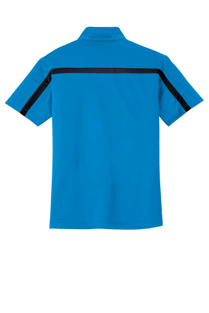 Port Authority Silk Touch™ Performance Colorblock Stripe Polo. K547