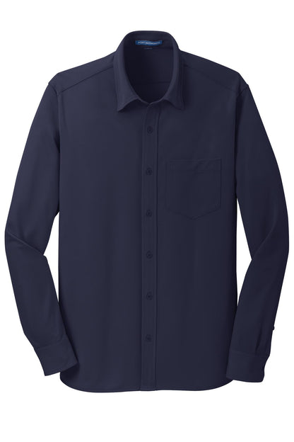 Port Authority Dimension Knit Dress Shirt. K570