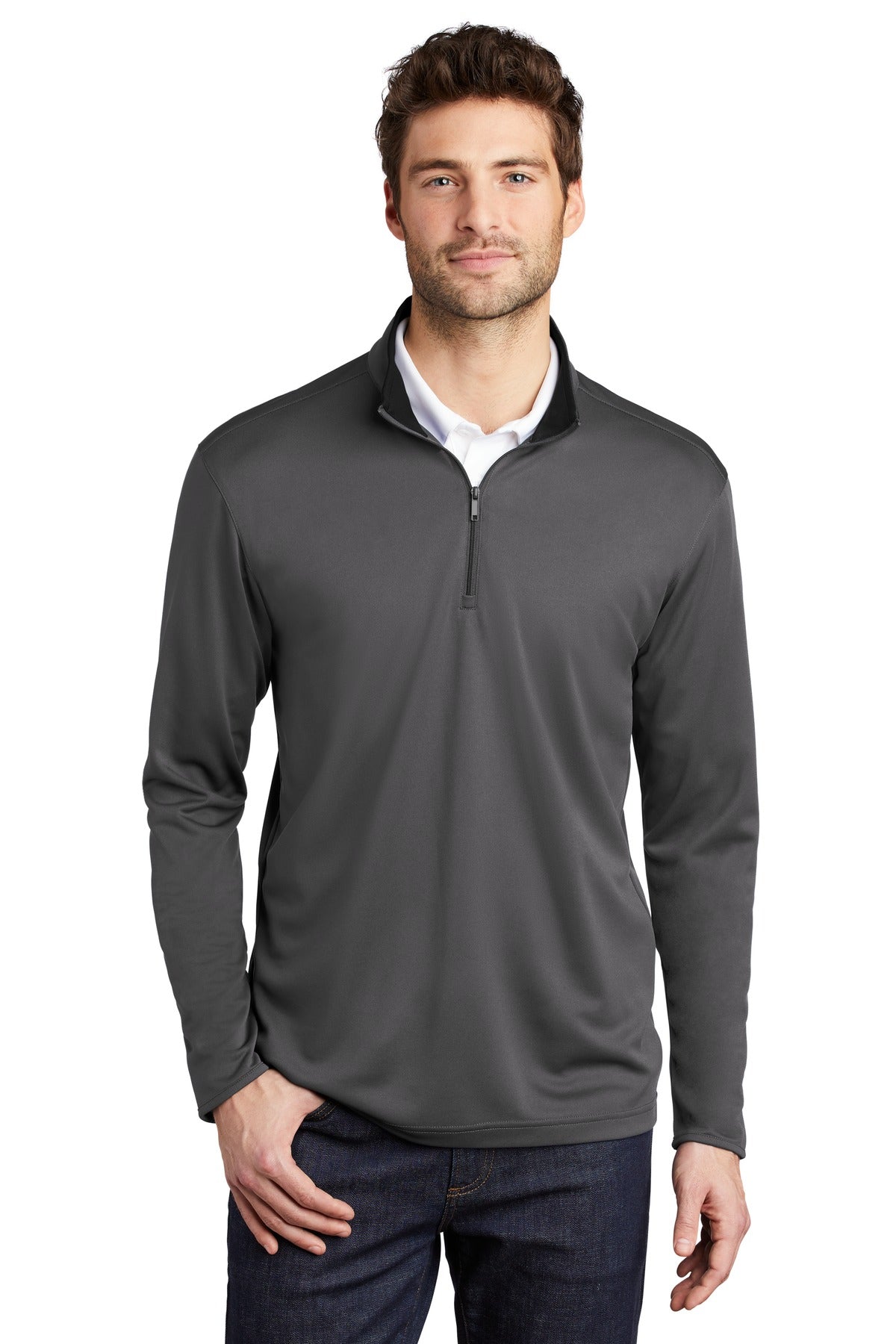 Port Authority Silk Touch ™ Performance 1/4-Zip K584