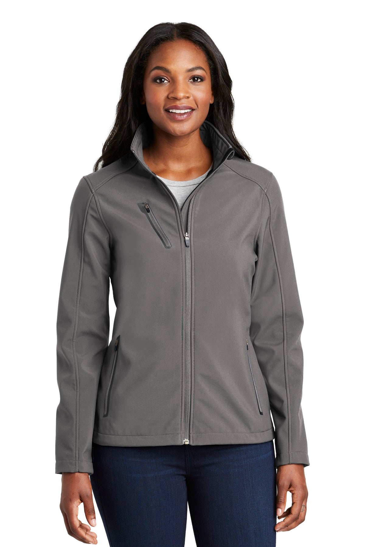 Port Authority Ladies Welded Soft Shell Jacket. L324