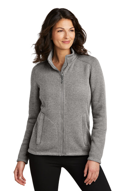 Port Authority Ladies Arc Sweater Fleece Jacket L428