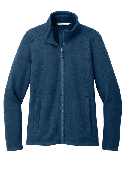 Port Authority Ladies Arc Sweater Fleece Jacket L428