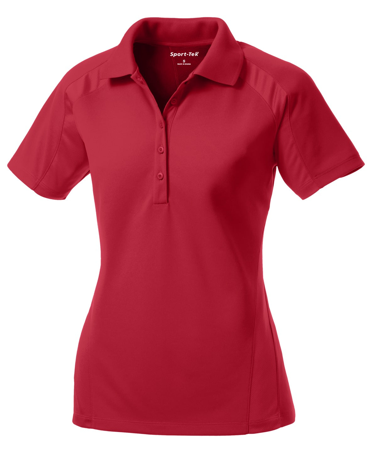 Sport-Tek Ladies Dri-Mesh Pro Polo. L474