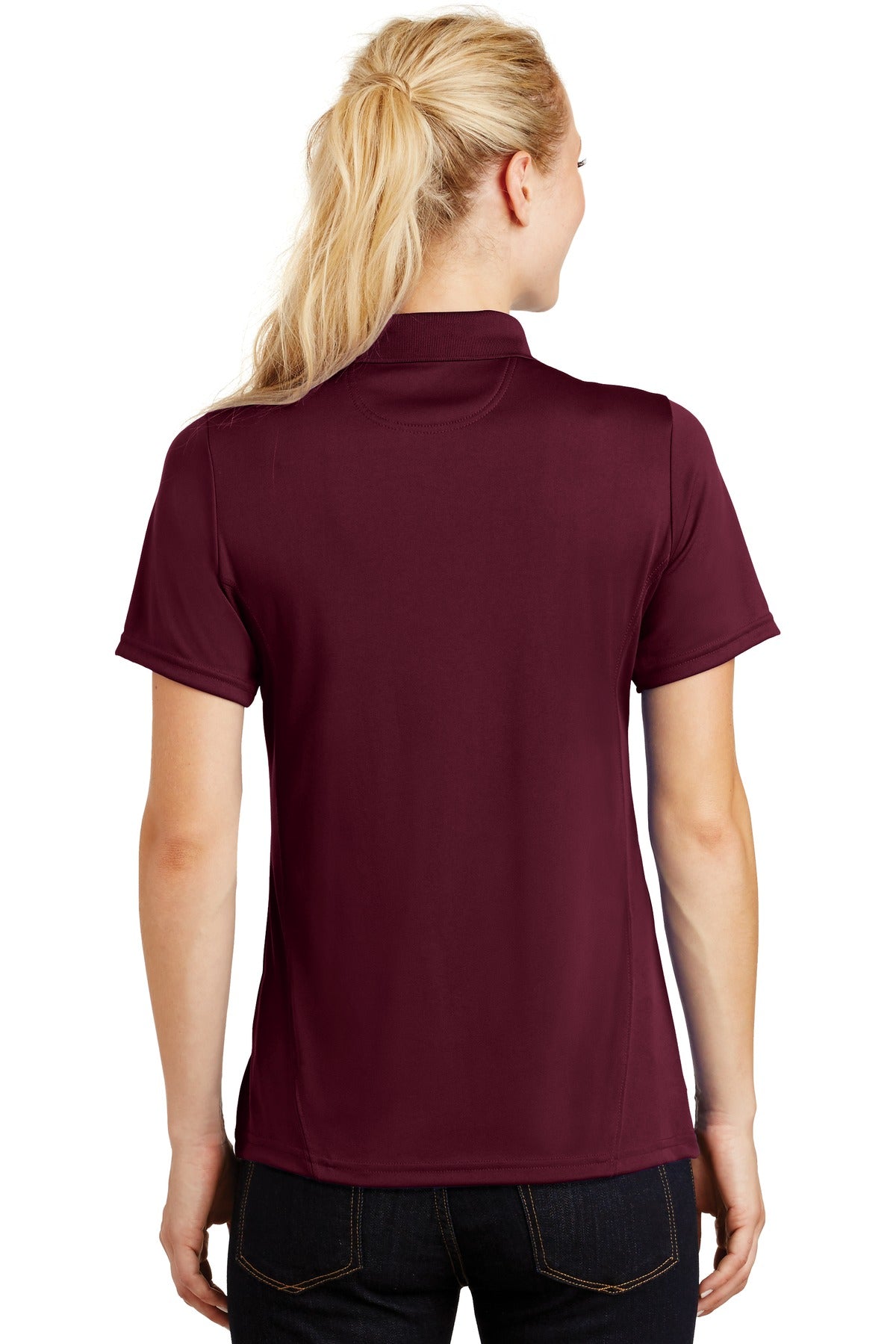 Sport-Tek Ladies Dry Zone Raglan Accent Polo. L475