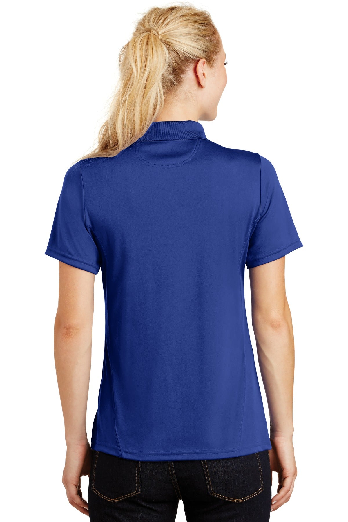 Sport-Tek Ladies Dry Zone Raglan Accent Polo. L475