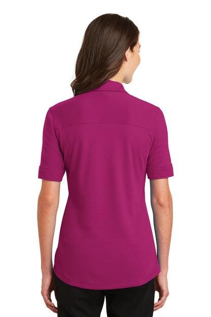 Port Authority Ladies Silk Touch™ Interlock Performance Polo. L5200