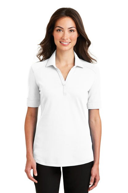 Port Authority Ladies Silk Touch™ Interlock Performance Polo. L5200