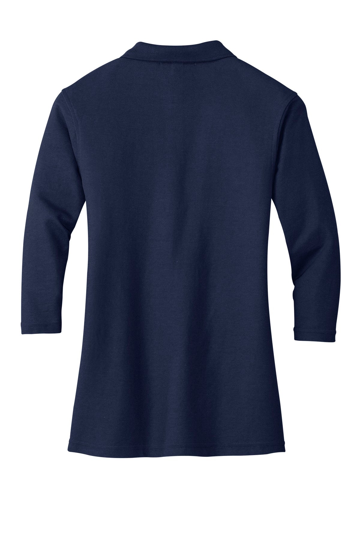 Port Authority Ladies Silk Touch™ 3/4-Sleeve Polo. L562