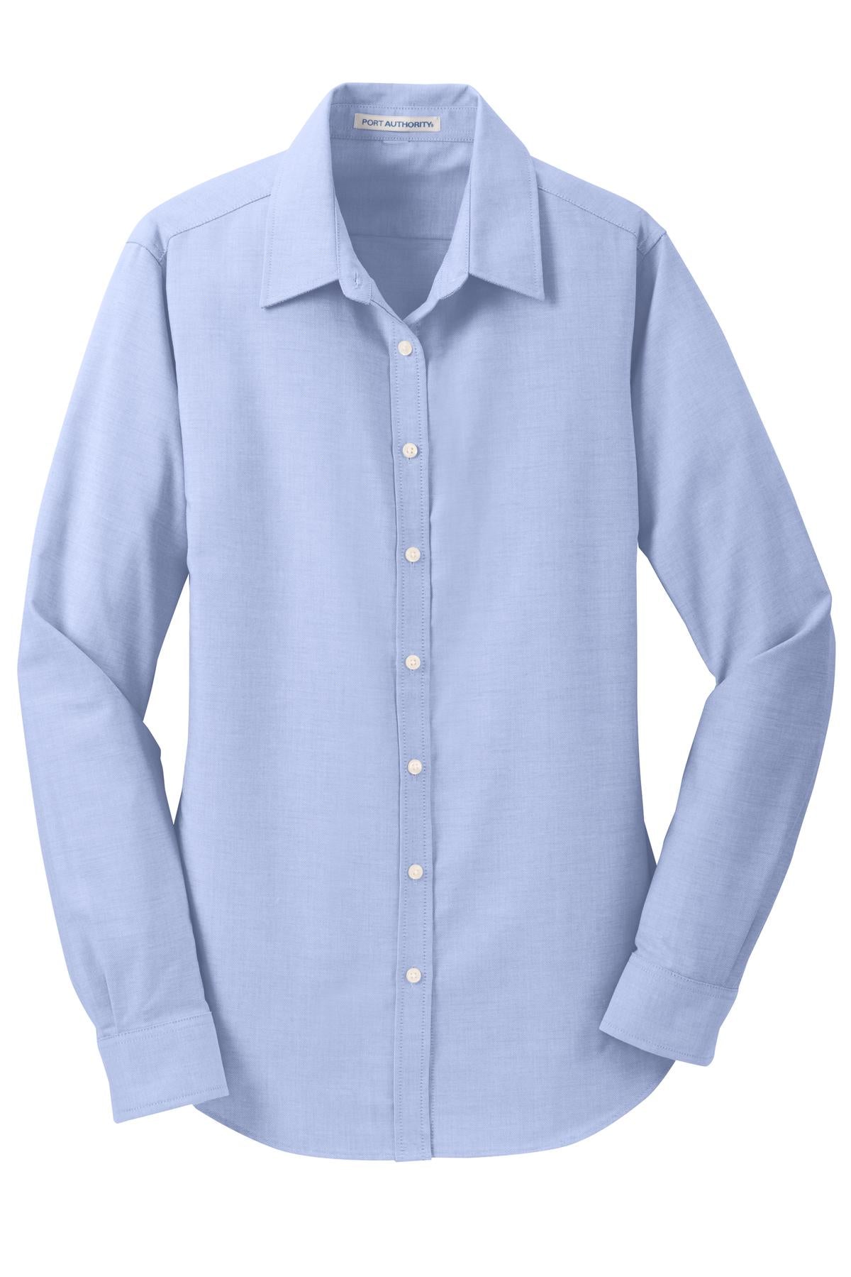 Port Authority Ladies SuperPro™ Oxford Shirt. L658